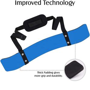 Logotipo personalizado Bicep Isolator Arms Blaster Fitness Gears Diseño único Bomber Curl Arm Blaster Levantamiento de pesas Body Building Gears - Product Image 4