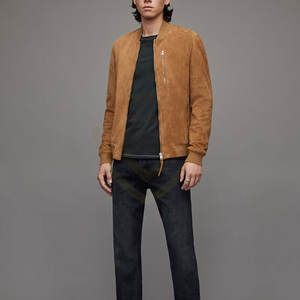 Latest Design <b>Suede</b> Leather <b>Jacket</b> For Men Casual Wear Genuine Customized Design Men Winter <b>Suede</b> Leather <b>Jackets</b> - Product Image 3