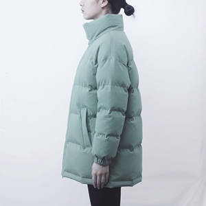 Abrigo Largo Acolchado para Mujer, Chaqueta de Invierno con Capucha, Ropa Exterior Aislante y Cálida - Product Image 3