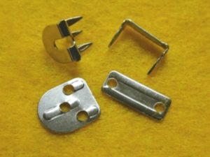 DK-612 Hook and Eye Closure | 4 <b>set</b> No <b>sew</b> Trouser Hook Nickel Zinc Alloy Durable Garment Accessories - Product Image 1