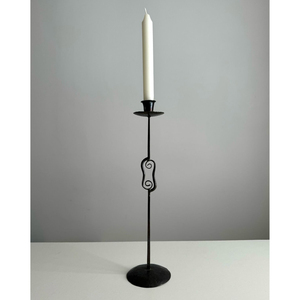 Elegant <b>Black</b> Iron Heart Shape <b>Candlestick</b> Holder for Valentine's Day Home Decoration Durable Metal Candle Holder - Product Image 4
