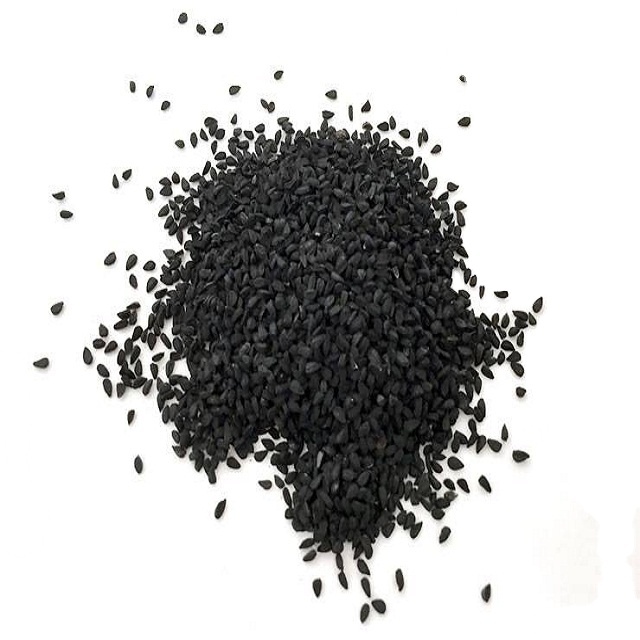 Highly Oil-Containing Black Cumin Seeds ISO Certified Dried Granules Masala Spice Herb Raw Processed