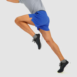 Pantalones cortos para correr para hombre, de secado rápido, transpirables, para deportes al aire libre, fitness, tenis, cintura alta, pantalones cortos deportivos sólidos para correr para hombre - Product Image 3