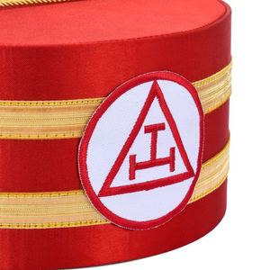Gorra Masónica Premium con Emblema Detallado en Bordado 3D, Colores Personalizados y Diseño a Medida para Ceremonias - Product Image 5