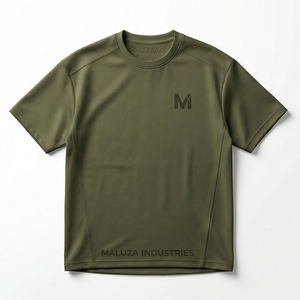 Camiseta Deportiva de Secado Rápido para Hombre, para Gimnasio, Entrenamiento, Fitness, Running, Ejercicio, Ropa Deportiva Activa, MaluzaIndustries - Product Image 1