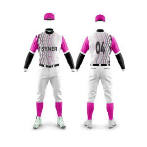 Conjunto Deportivo Personalizado Profesional Unisex para Adultos, Uniforme de Softbol, Jersey de Béisbol Estampado, Pantalones con Impresión por Sublimación, Tallas Grandes - Product Image 2