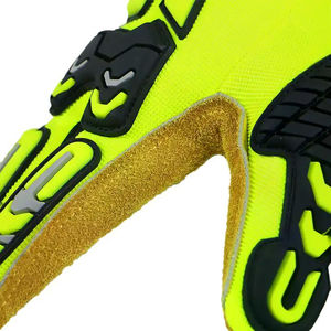 Gants de travail mécaniciens résistants aux chocs, imperméables, pour l'industrie pétrolière et gazière, fabriqués au Pakistan - Product Image 5