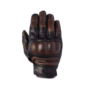 Gants de moto Full Palm Sprint en cuir respirant du Pakistan pour la conduite en ville et le cyclisme en situation décontractée - Product Image 1