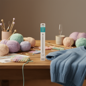 Ferri da maglia Ilan 7 mm x 35 cm dritti per lavorare a costine - Product Image 3