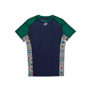 Rashguard personnalisé à manches courtes, protection UV, respirant, pour BJJ, unisexe, legging UPF50, séchage rapide 2026 - Product Image 1