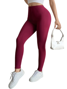 Professional High Waist Knitted Women Leggings for Training & Lifestyle Wear-Breathable Quick Dry Sporty Style - Product Image 5