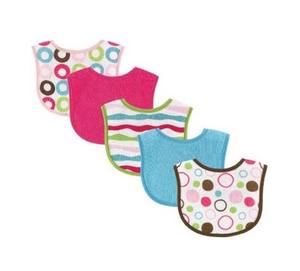 wholesale 100 organic cotton <b>baby</b> bandana bibs bandana bibs custom bandana drool bibs set - Product Image 1