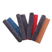 Serviettes en chamois en gros, serviettes de nettoyage en microfibre chamois double couche, idéales pour le detailing automobile.