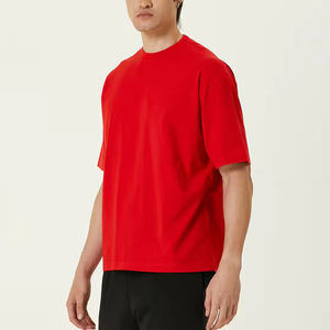 Camisetas Extra Grandes para Hombre, Personalizadas, con Estampado por Transferencia de Calor, Cuello Redondo, Ecológicas, 100% Algodón, para un Estilo Oversize, OEM ODM - Product Image 1