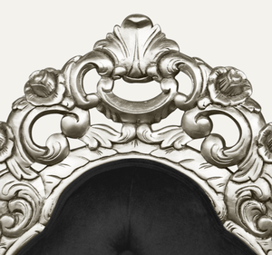 Fauteuil classique de luxe fait main en bois d'acajou blanc durable pour salon, idéal pour appartement et hôtel - Product Image 5