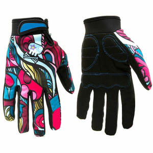 Guantes de carreras de motocross unisex personalizados, guantes de carreras de motocross para exteriores con dedos completos. - Product Image 1