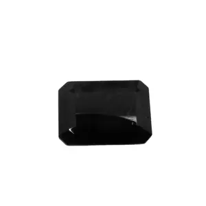 Natural Black Tourmaline 18x13mm Octagon Baugette Cut 19.05 Cts Loose Gemstone For Jewelry Making