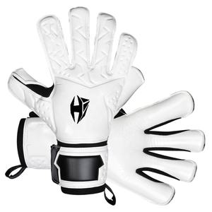 Gants de gardien de but professionnels personnalisés, contact de la paume avant en latex, dos en silicone injecté, enveloppe de pouce en caoutchouc, languette en T - Product Image 4