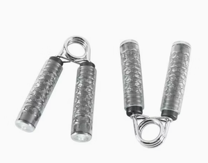 Entrenador de fuerza de agarre de mano de acero inoxidable con mango antideslizante para equipo de ejercicio físico - Product Image 2