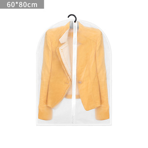 Housse de protection anti-poussière pour vêtements avec fermeture éclair, sacs de rangement suspendus pour costumes, protège-vêtements - Product Image 2