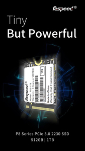 قرص صلب داخلي جديد عالي الجودة من فاسبيد بسعة 512 جيجابايت 2230 M.2 NVMe PCIe مع سرعة قراءة 3300 ميجابايت/ثانية وسرعة كتابة 2500 ميجابايت/ثانية - Product Image 2