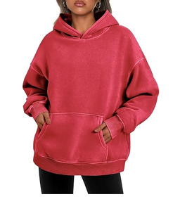 High Quality Cotton Fleece Plus Size <b>Women</b> Hoodie Set Custom Acid Washed Printed <b>Sweatpants</b> and Hoodie Set from pakistan - Product Image 3