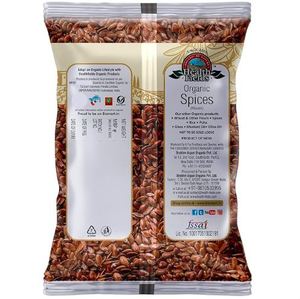 Graines de lin grillées biologiques HealthFields – 100 g - Product Image 2
