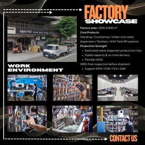 Dispensador de Agua Comercial Vertical Aquatek AQ-1213 |   Protección de Seguridad |   Compresor LG |   Sistema de Ósmosis Inversa (AQ-50-2) |   110V-240V - Product Image 6