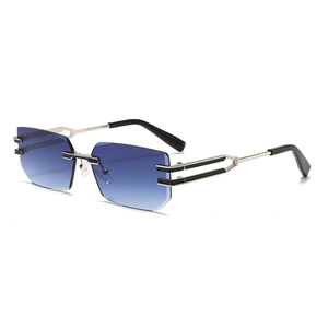Gafas de Sol de Diseño Unisex con Montura Completa Poligonal, Tendencia de Moda RTS 2026, Protección UV400, Lujo - Product Image 3