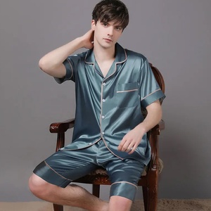 Conjunto de pijama de algodón con estampado de sublimación de libélulas personalizado para mujer, botón con cuello, cintura elástica frontal, suave, ligero, Verano - Product Image 4