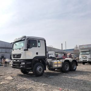 Tracteur diesel 6x4 robuste, tête de camion semi-remorque pour le transport de marchandises commerciales et les transportations routières - Product Image 1