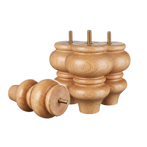 Elegant Hardwood Furniture Legs Premium Solid Wood <b>Sofa</b> <b>Support</b> Legs for Stylish Commercial and Residential Interiors - Product Image 1