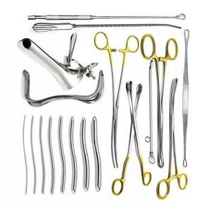 ชุดเครื่องมือผ่าตัดขยายช่องคลอดและขูดเนื้อเยื่อสำหรับศัลยกรรมกระดูกและข้อ 21 ชิ้น ชุดอุปกรณ์ผ่าตัดทางนรีเวชและสูติศาสตร์ ใช้ซ้ำได้ ระดับโรงพยาบาล - Product Image 4