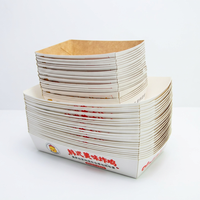 Boîte à poulet frit écologique en carton rose imprimé, type coquille, jetable, pour restauration et fêtes, vente en gros directe usine
