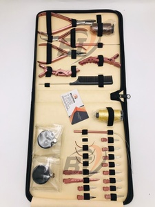 Alicates profesionales para extensiones de cabello Micro Link, Material de acero sostenible de color metálico con cuentas de silicona e hilos de nailon - Product Image 5