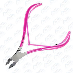 New Stainless Steel Silver Professional Reusable and Washable Beauty Instruments Wholesale Customizable <b>Nail</b> Cuticle Nippers - Product Image 2