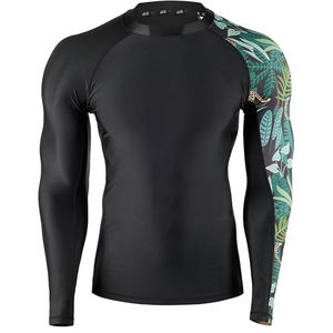 Maillot de bain à manches longues pour homme, protection UV, séchage rapide, surf, plage, vêtements de sport - Product Image 4