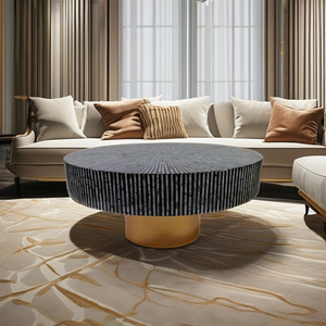 Mesa de centro con Incrustaciones de nácar vietnamita de lujo de alta calidad, muebles de madera de estilo asiático para sala de estar - Product Image 2