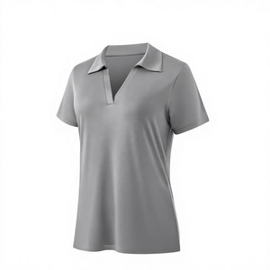 Camisas de Trabajo para Mujer al Por Mayor, Estilo Vintage, Cuello Alto, Corte Ajustado, Algodón Transpirable de Secado Rápido - Product Image 4