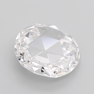 Diamant rond de 1,81 carat, taille rose, couleur F, clarté VVS2, cultivé en laboratoire (CVD), fait main, pour la création de bijoux (boucles d'oreilles, pendentifs) pour fiançailles - Product Image 4