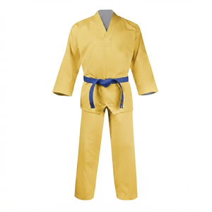 Uniforme de Taekwondo Tradicional PureGeneral de Cuello Blanco, Poliéster, Personalizable, Cómodo y Lavable para Niños y Jóvenes - Product Image 6