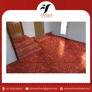Granito Rojo Jem Duradero, Piedra Natural para Encimeras, Pisos y Aplicaciones Interiores - Product Image 6
