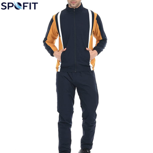 Conjunto Deportivo de Invierno para Hombre, Transpirable, Resistente al Viento, Ligero, Personalizable, de Dos Piezas, Talla Grande - Product Image 1