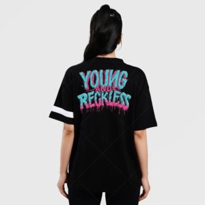 เสื้อยืดผู้หญิงทรงหลวม คอวี แขนสั้น ผ้าเจอร์ซีย์ถักเนื้อนุ่ม ระบายอากาศได้ดี ผลิตจากผ้าฝ้าย 100% เหมาะสำหรับฤดูใบไม้ผลิและฤดูร้อน สไตล์สตรีทแวร์ลำลอง - Product Image 4