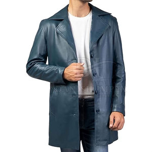 Latest Design Wholesale Cheap Price Men Leather Coat Comfortable Breathable Leather Coat Made In Pakistan - Product Image 6