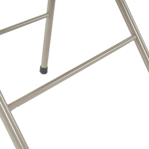 Eleganti Sedie Pieghevoli in Ferro e PVC, 6 Pezzi, Marrone Chiaro, per Convenzioni, Mostre e Hotel - Product Image 2