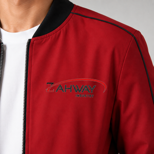 Casual Wear <b>Men</b> Bomber <b>Jacket</b> Custom Logo <b>Lightweight</b> Full Zipper Streetwear Windproof Outerwear High Quality <b>Men</b> Bomber <b>Jacket</b> - Product Image 6