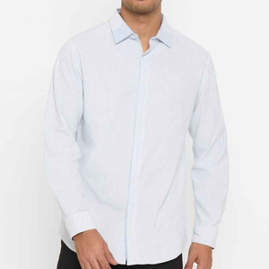 Chemise formelle pour homme de haute qualité, chemise de travail à manches longues pour le bureau et les occasions professionnelles - Product Image 3