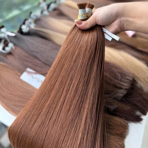 Extensiones de Cabello Virgen Vietnamita de Lujo, 100% Naturales, Lisas, de Alta Calidad, Super Double Drawn, al Por Mayor - Product Image 1