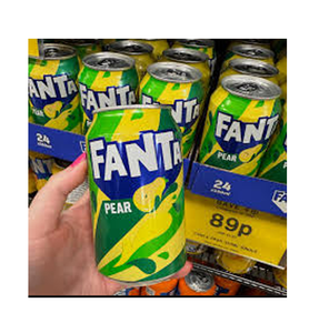 Wholesale Fanta Pear 24x330ml Cans 24 Pack Shrink <b>Wrapped</b> Trays For Efficient Retail Displays Global Export - Product Image 5